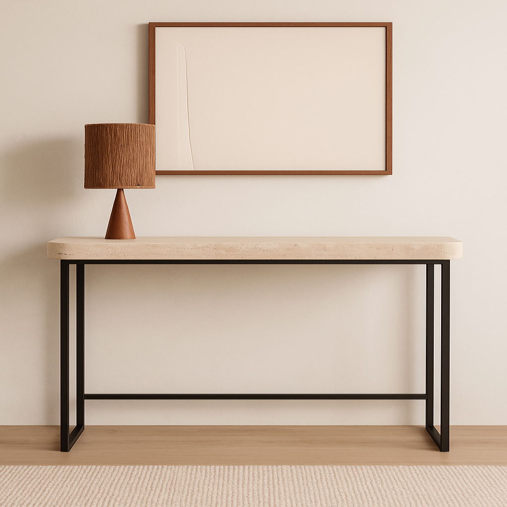 Console en travertin ATLAS